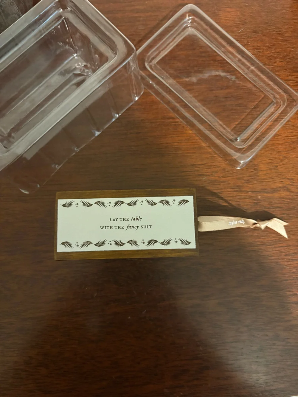 Official Taylor Swift Tolerate It ornament.